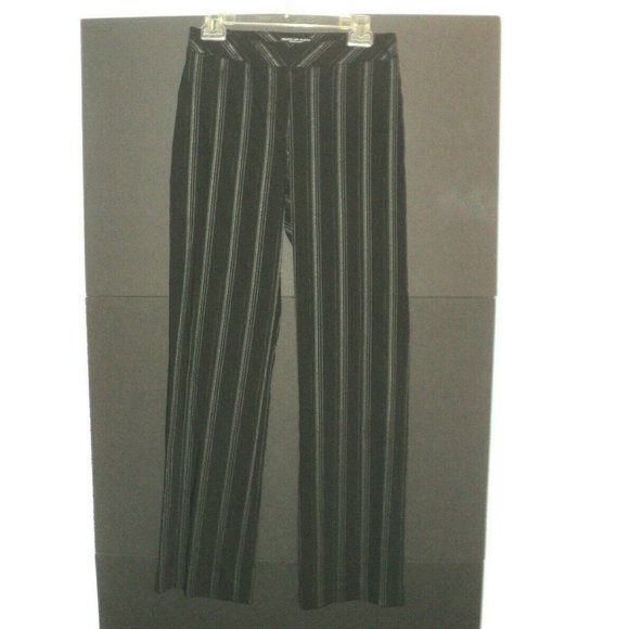 Peace of Cloth 4 Pantsuit Black Gray Pin Stripes - Picture 4 of 7